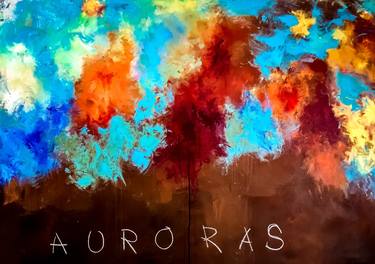 Original Impressionism Abstract Painting by Mathieu Jean