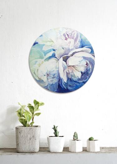 Original Impressionism Floral Paintings by Nadiia Lazurko