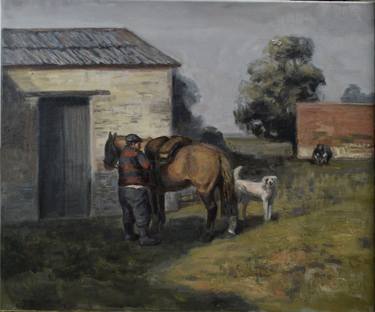 Print of Rural life Paintings by Nazareno Gonzalez