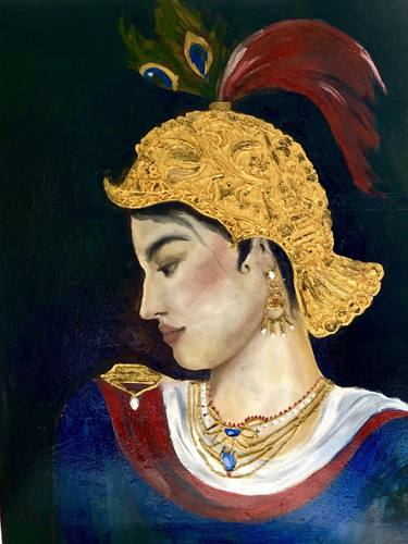 Original Impressionism Women Paintings by Tamara Khanum