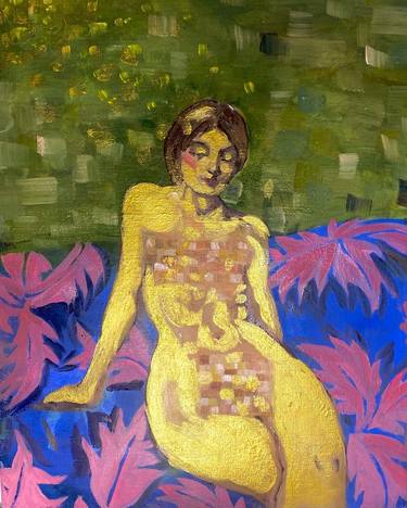 Original Abstract Expressionism Women Paintings by Tamara Khanum