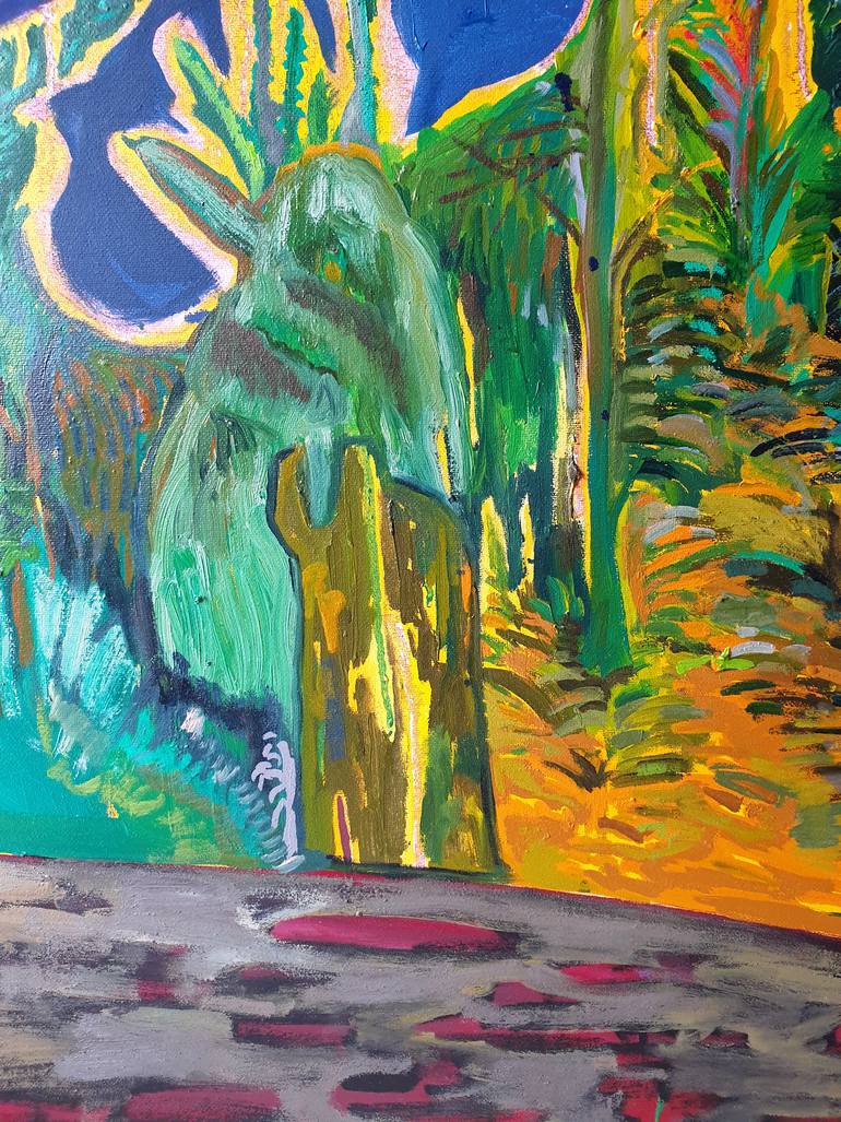 Original Expressionism Landscape Painting by Taedong Lee