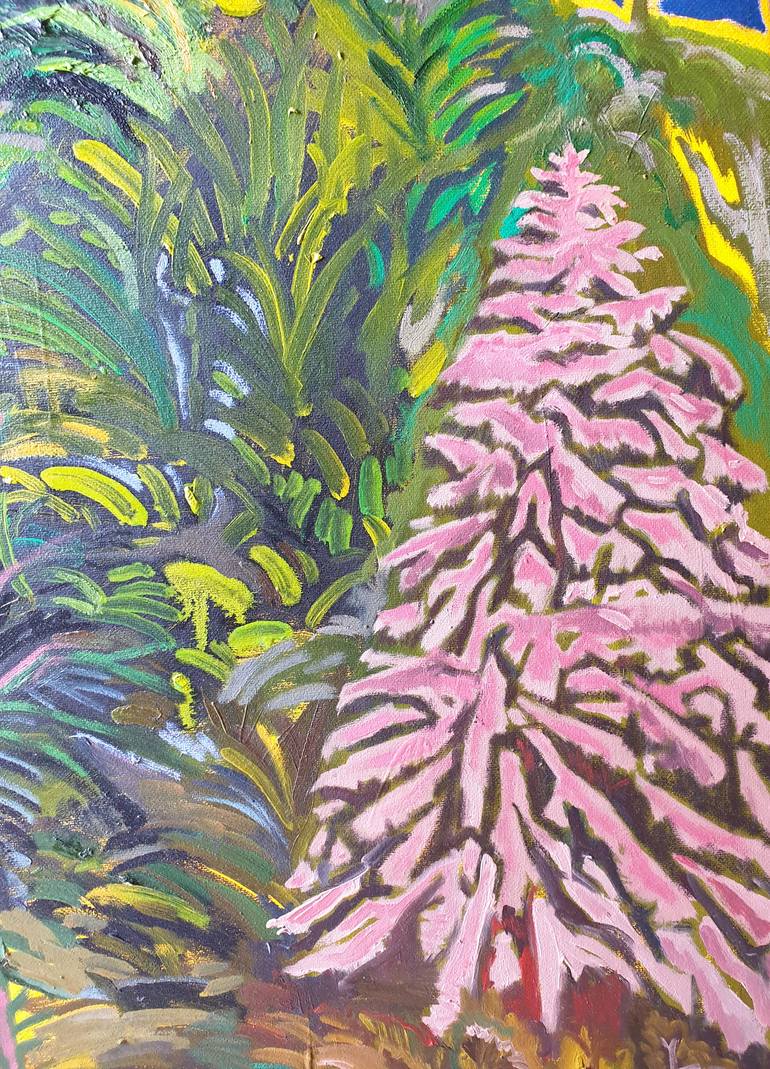 Original Expressionism Landscape Painting by Taedong Lee