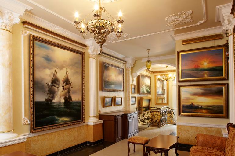 Original Impressionism Seascape Painting by Armen Manukyan