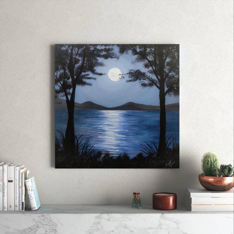 Original Realism Landscape Painting by Discrete Shadow