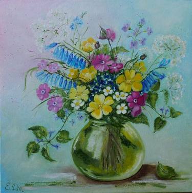 Summer bouquet. Inspiration from Anne Cotterill. thumb