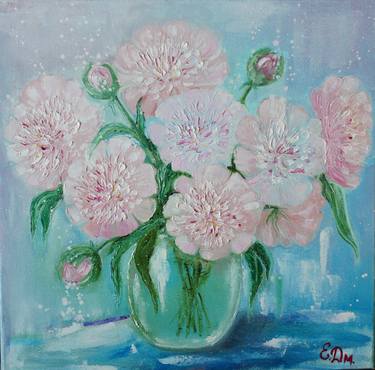 Print of Art Deco Floral Paintings by Olena Dmytrenko