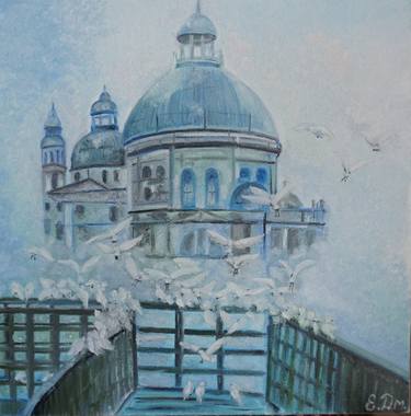 Print of Architecture Paintings by Olena Dmytrenko