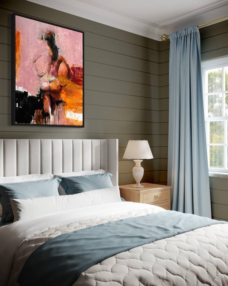 Original Abstract Expressionism Abstract Painting by Gabi Taylor