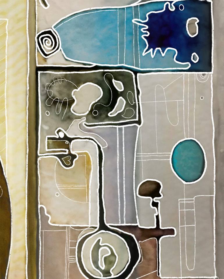 Original Contemporary Body Mixed Media by Gregory Beylerian