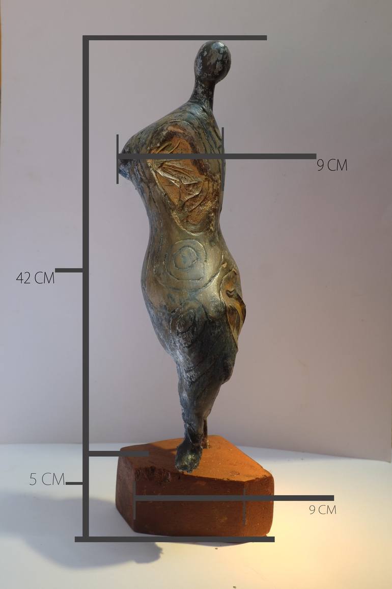 Original Abstract Body Sculpture by Nilupul JAYATHUNGA
