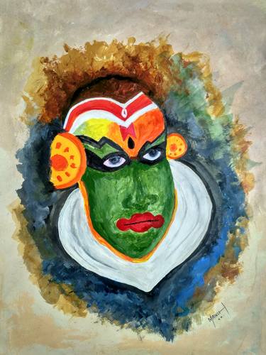 Print of Abstract Expressionism Performing Arts Paintings by Mahesh Karunakaran