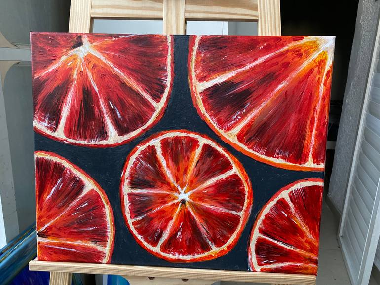 Original Cubism Still Life Painting by Alina Landers
