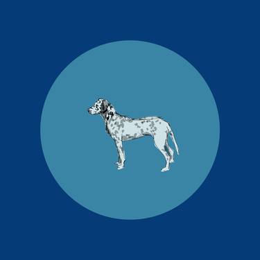 A Very Modern Dog Dalmatian Blue thumb