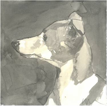Original Fine Art Dogs Paintings by cartissi studio