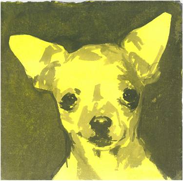 Original Modern Dogs Paintings by cartissi studio