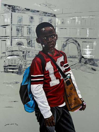 Original Contemporary Children Paintings by Eyitayo Alagbe