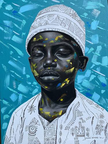 Original Expressionism Culture Paintings by Eyitayo Alagbe