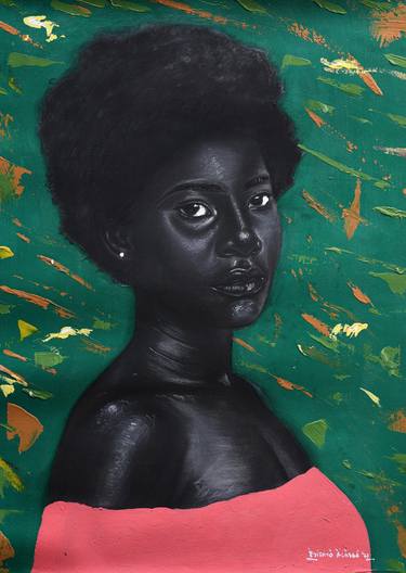 Print of Portrait Paintings by Eyitayo Alagbe