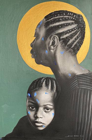 Print of Love Paintings by Eyitayo Alagbe