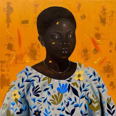 Print of Portraiture Women Paintings by Eyitayo Alagbe