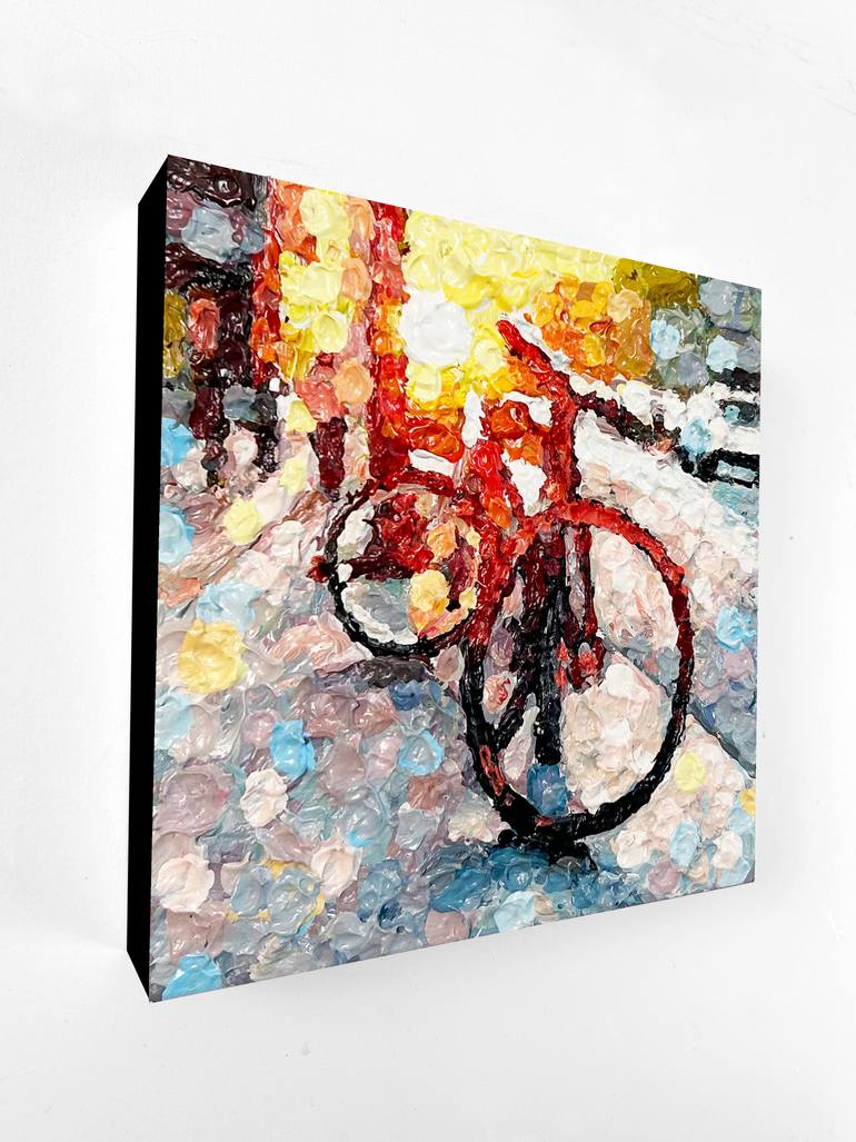 Original Contemporary Cities Painting by Susan Gale