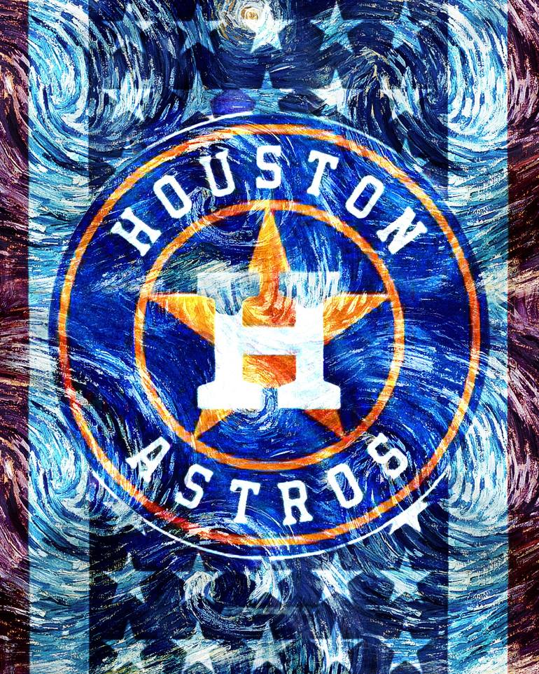 Houston Astros Jersey Logo  Baseball canvas, Houston astros logo