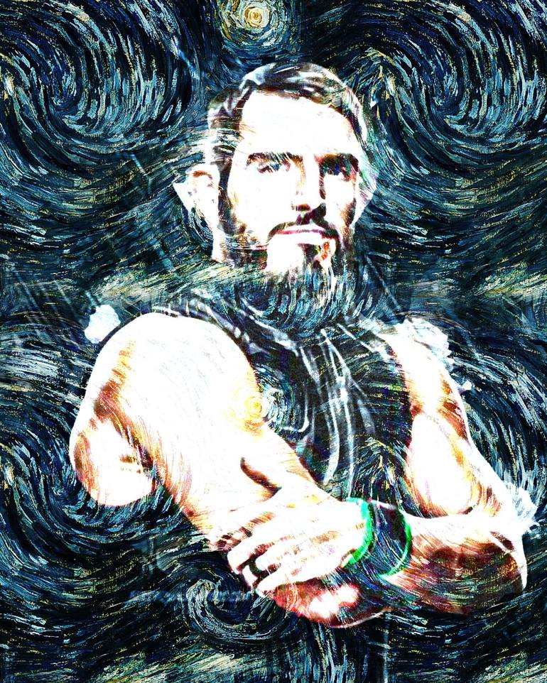 Johnny Gargano Wwe American Wrestler Gray Art John Anthony Nicholas ...