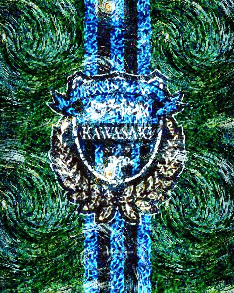 Kawasaki Frontale Fc Logo Football Lawn Japanese Football Club Line Grass J1 League Kawasaki Japan Football J League Printmaking By Michael Stevens Saatchi Art