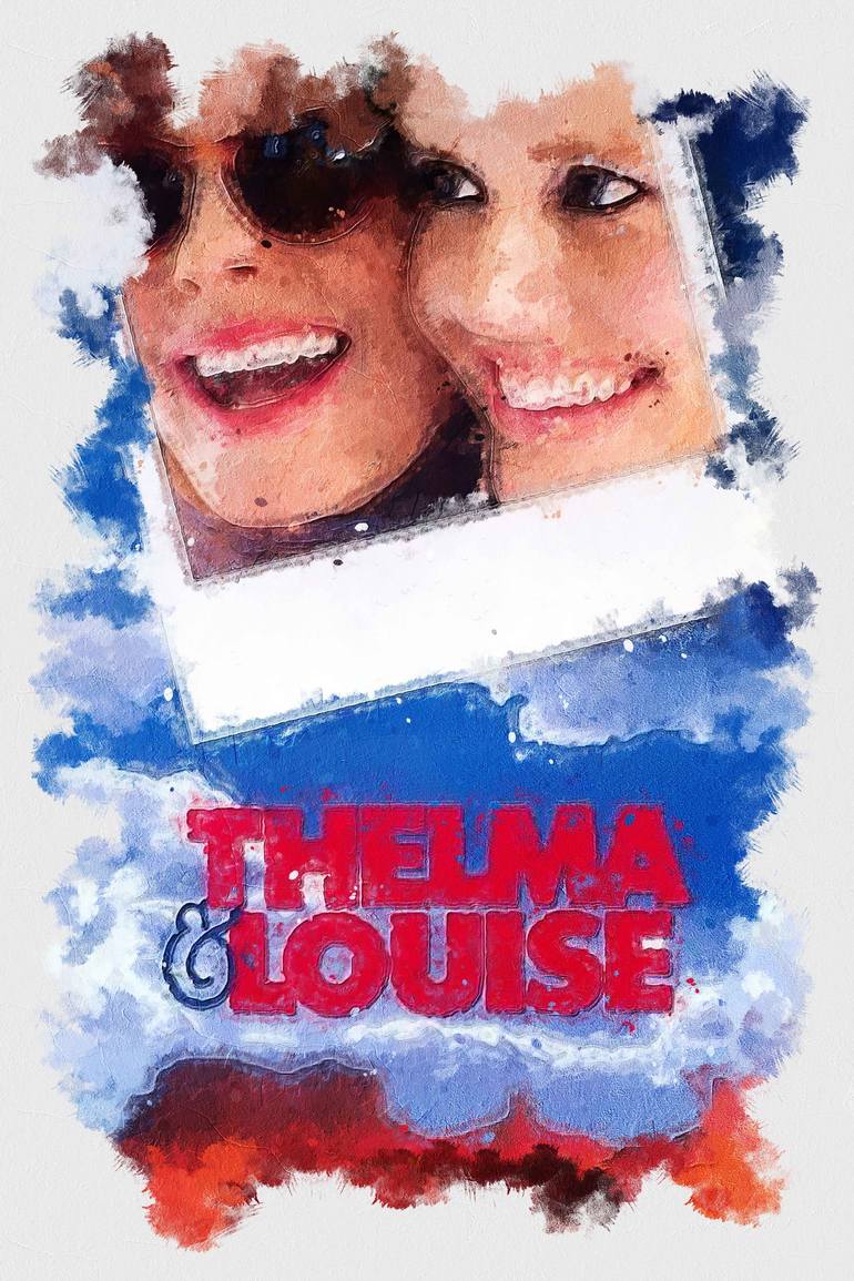 Wall Art Print Thelma and Louise, Gifts & Merchandise