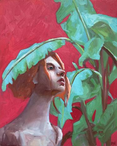 Original Figurative Portrait Paintings by Anna Bogushevskaya