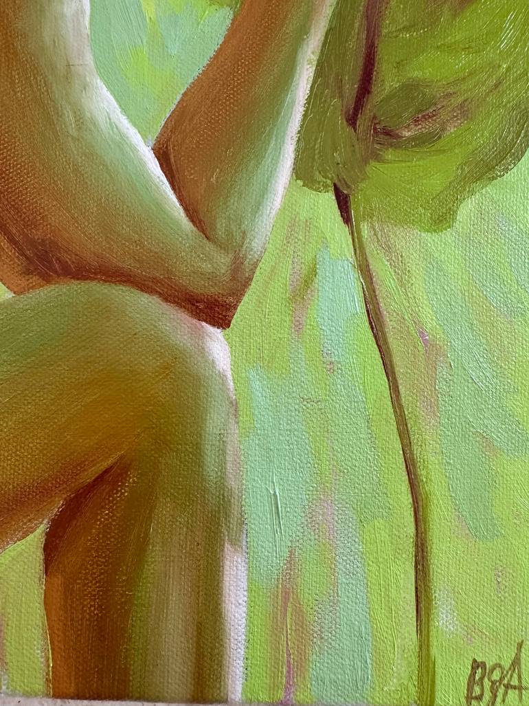 Original Color Field Painting Fantasy Painting by Anna Bogushevskaya