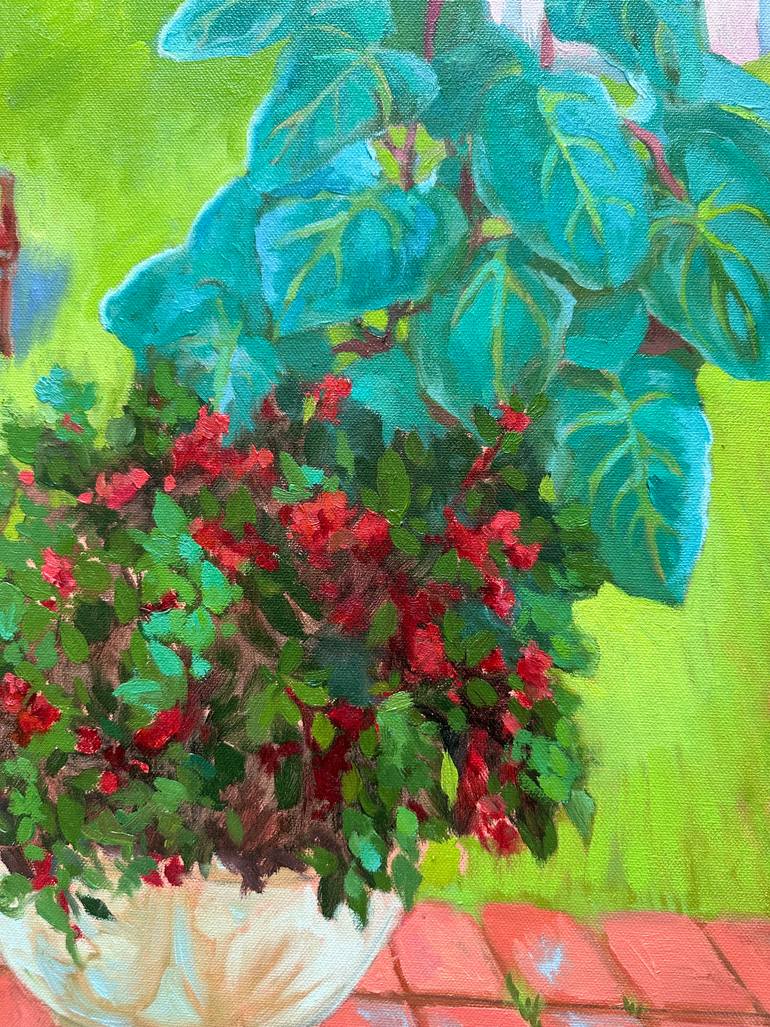 Original Impressionism Floral Painting by Anna Bogushevskaya