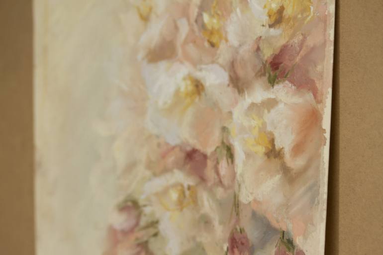 Original Impressionism Floral Painting by Anna Bogushevskaya