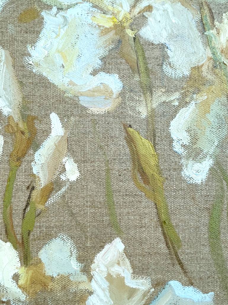 Original Impressionism Floral Painting by Anna Bogushevskaya