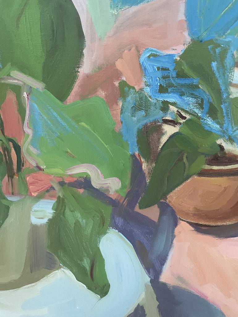 Original Fine Art Botanic Mixed Media by Anna Bogushevskaya