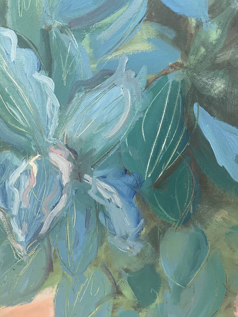 Original Fine Art Botanic Mixed Media by Anna Bogushevskaya