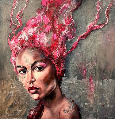 Original Women Paintings by Andrea Chudoba