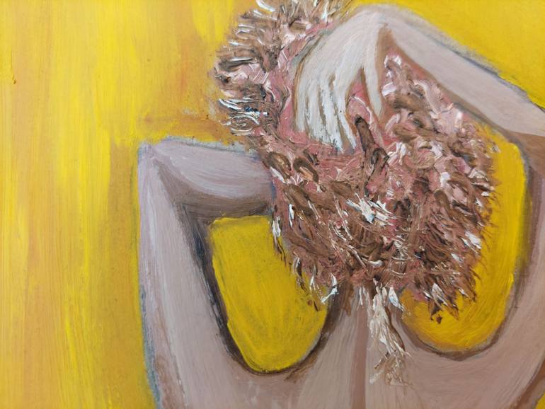 Original Abstract Women Painting by Violetta Pavlenko