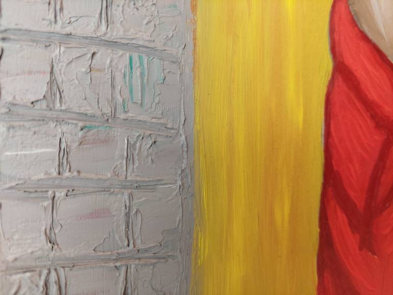 Original Abstract Women Painting by Violetta Pavlenko