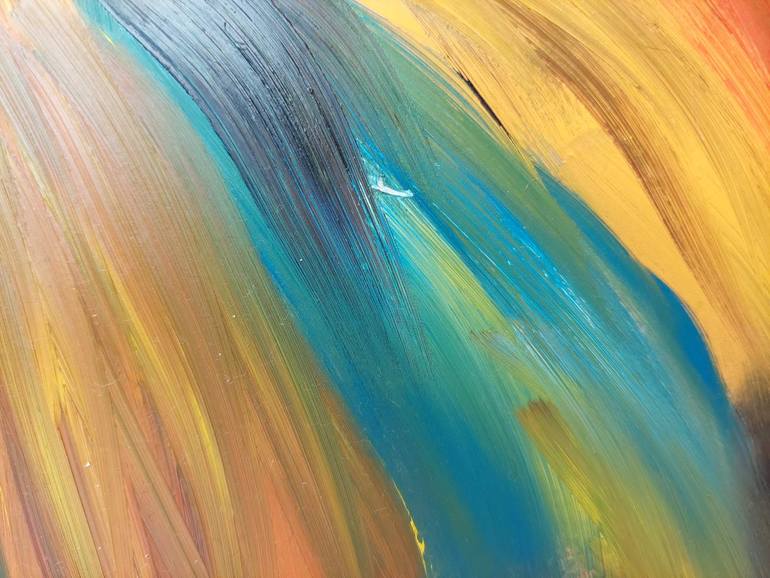 Original Abstract Women Painting by Violetta Pavlenko