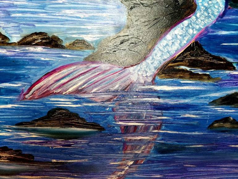 Original Art Deco Fantasy Painting by Violetta Pavlenko