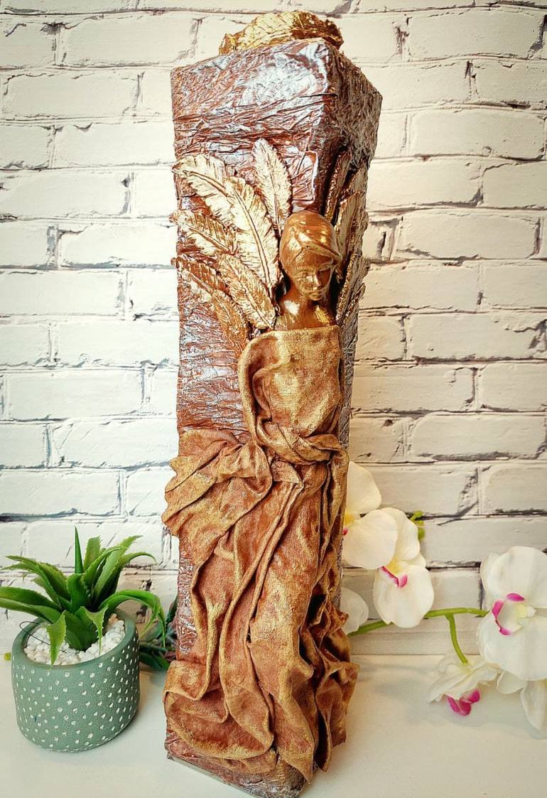 Original Figurative Religion Sculpture by Violetta Pavlenko