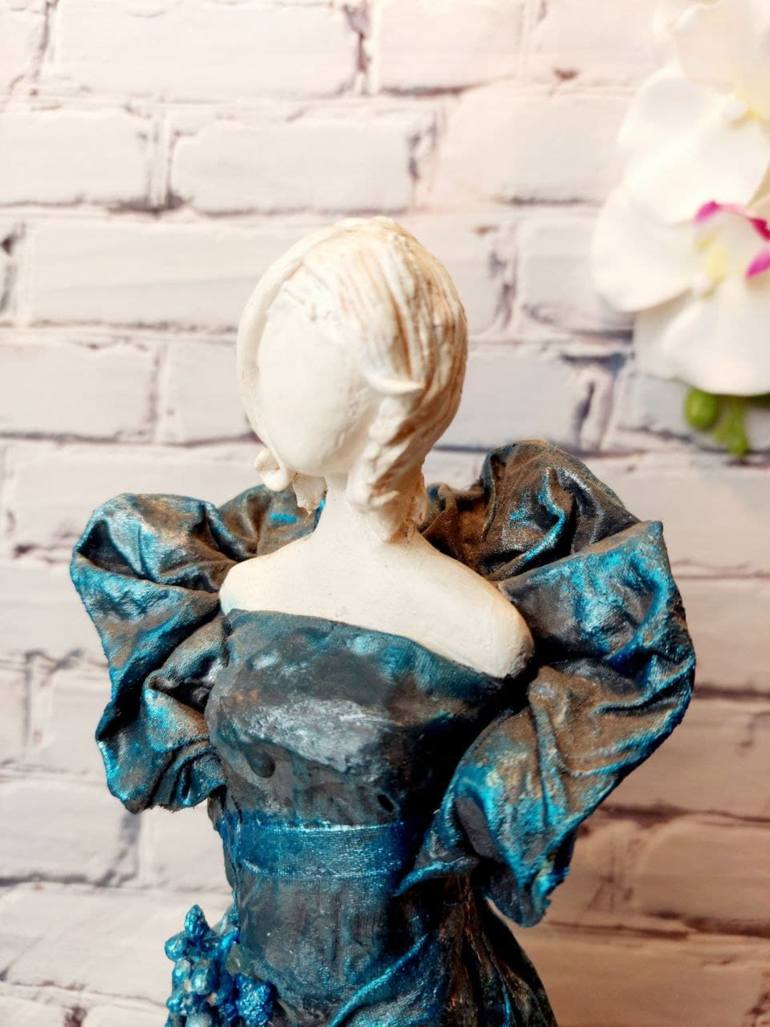 Original Abstract Expressionism Women Sculpture by Violetta Pavlenko