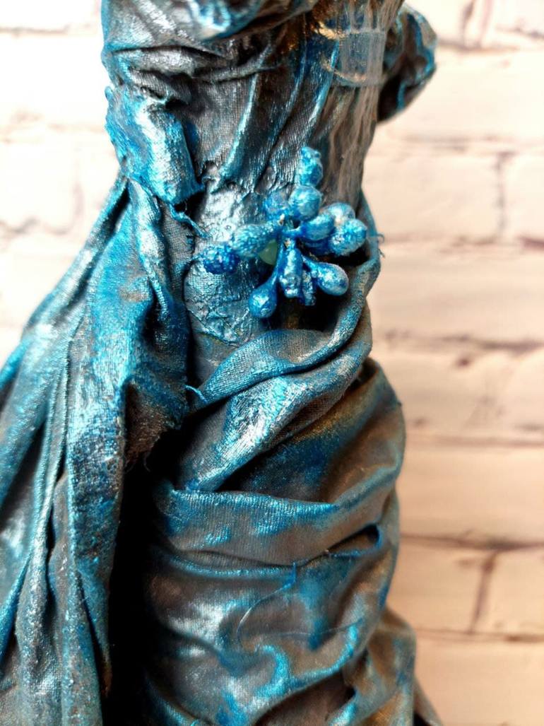 Original Abstract Expressionism Women Sculpture by Violetta Pavlenko