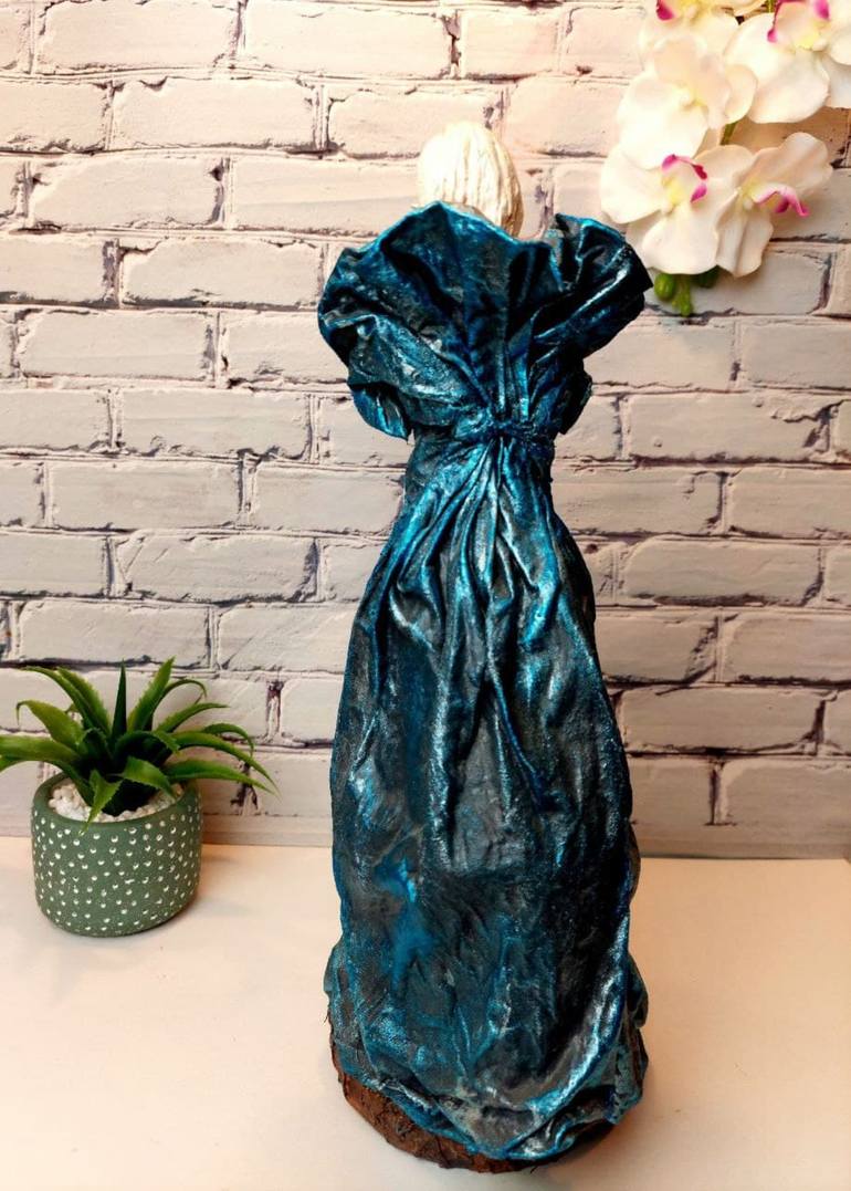 Original Abstract Expressionism Women Sculpture by Violetta Pavlenko