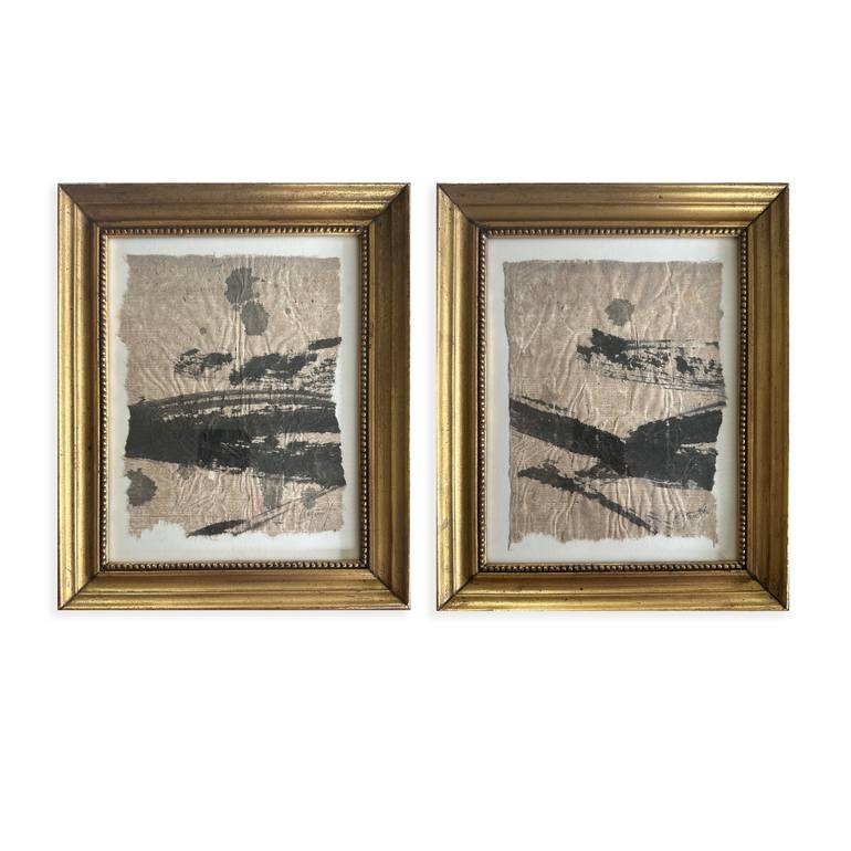 Original Abstract Painting by Decopiq Art | Abstract Art on Paper | Set Leyenda