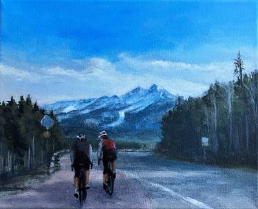 Print of Fine Art Bicycle Paintings by Tania Rouser
