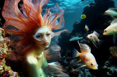 Original Artificial Intelligence Nude Photography by Darius Koehli