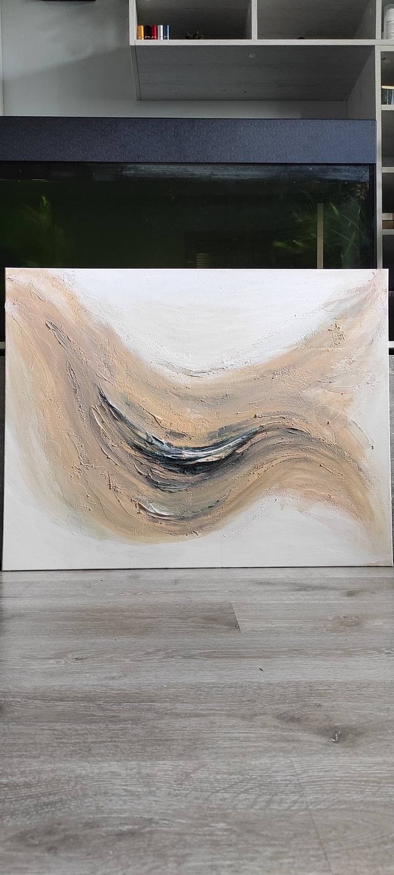 Original Minimalism Abstract Painting by Jane Ti